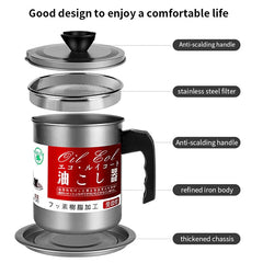 Oil Strainer Pot Oil Strainer Pot