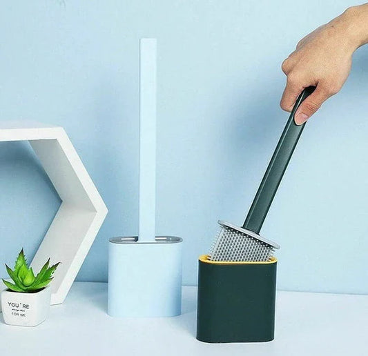 Silicone Toilet Brush With Holder