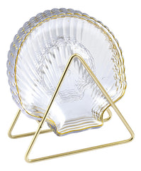Modern Luxury Multi-Section Snack & Fruit Serving Tray Set