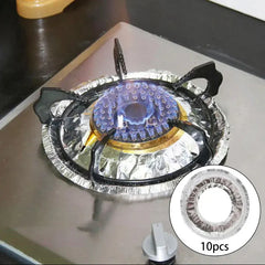 Aluminium Stove Cover Pack of 10 ( BUY 1 PACK GET 1 PACK FREE )