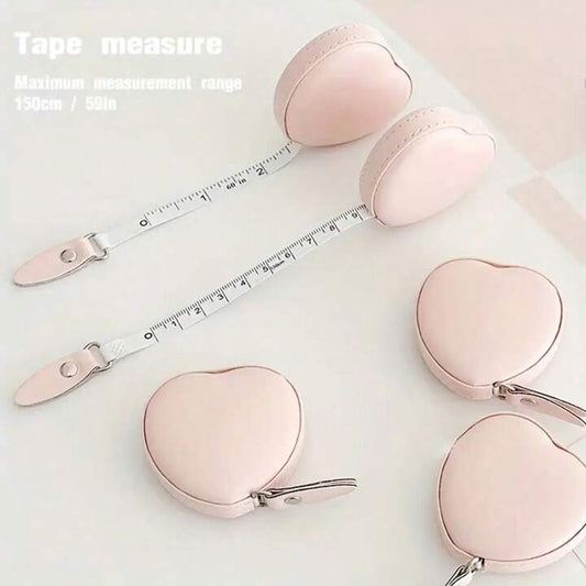 Heart Shaped Mini Measuring Tape