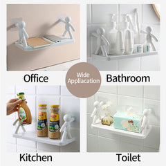 WALL-MOUNTED STORAGE SHELF