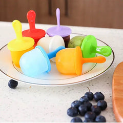 Silicone 7 Grids Multicolour Ice Cream Mold