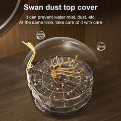 Swan Shaped 3 Layer Jewellery Organiser