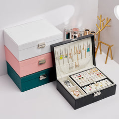 Double Layer Leather Luxury Organiser