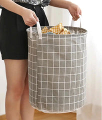 Foldable Laundry Basket (Fabric Material)