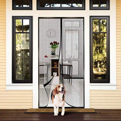 Magic Mesh Door Cover (18 Magnets)