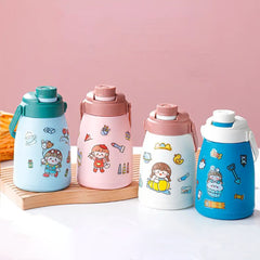 Astronaut Design Water Bottle For Kids