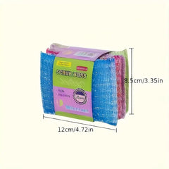 Product Title

4-Pack Scrub Boss Dual-Sided Kitchen Sponges