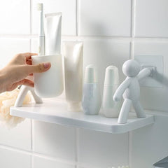 WALL-MOUNTED STORAGE SHELF