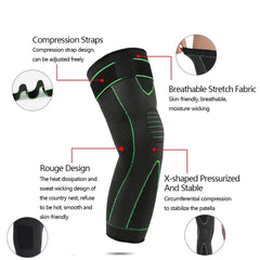 Compression Knee Pad With Strap (LARGE SIZE)
