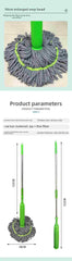 2-in-1 Self-Wringing Microfiber Floor Mop