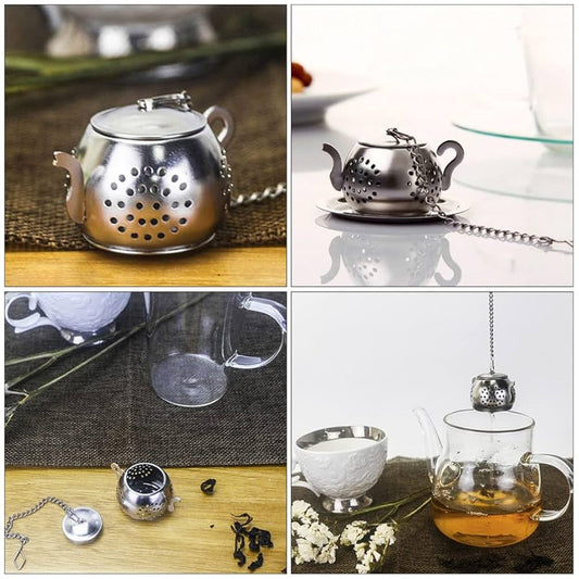 Kettle-Shaped Stainless Steel Tea Infuser