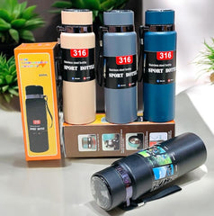 Thermal Water Bottle With LED Display (800ml)