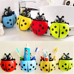 Ladybug Toothbrush & Toothpaste Holder