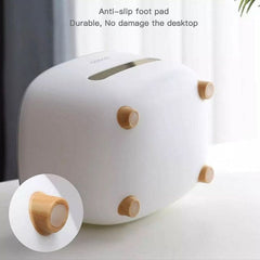 ECOCO Tissue Box With Multipurpose Holder