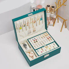 Double Layer Leather Luxury Organiser