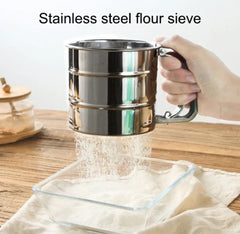 Handheld Stainless Steel Flour Strainer