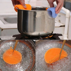 Silicone Sponge Dish Washing