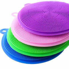 Silicone Sponge Dish Washing