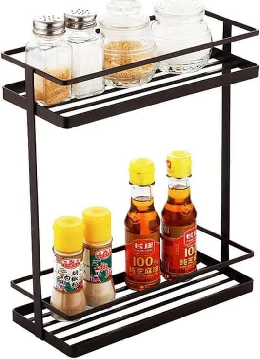 2 TIER METAL SPICE RACK