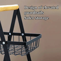 2 Tier Metal Multi Purpose Storage Basket
