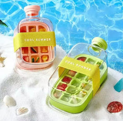 2 in 1 Ice Maker Ice Cube Bottle