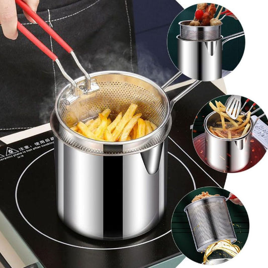 2 in 1 Strainer Deep Fryer