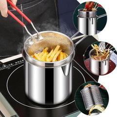 2 in 1 Strainer Deep Fryer