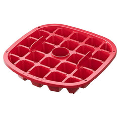 Press-Type Freezer Ice Tray with Handle & Lid – Easy-Release Cube Maker