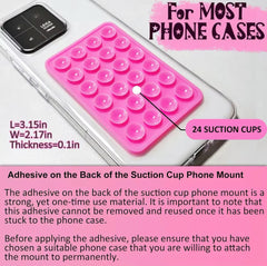 1 Pcs Mobile Phone Silicone Suction Stand