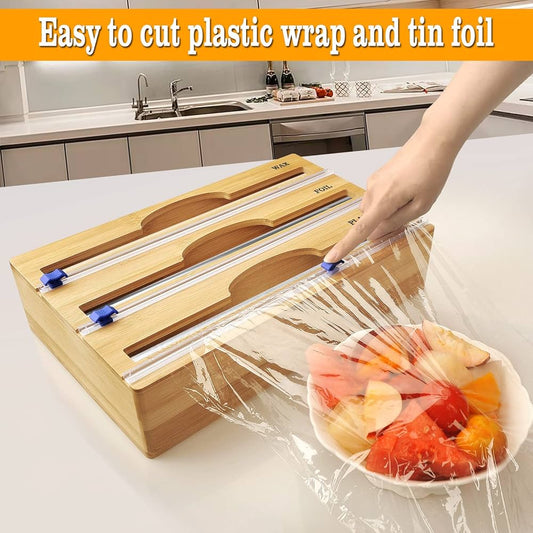 3 Layers Aluminum Foil Wrap Dispenser