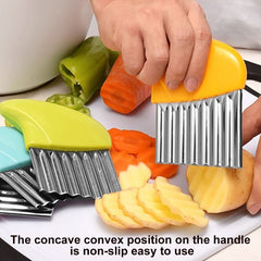 Stainless Steel Vegetables Crinkle Cutter