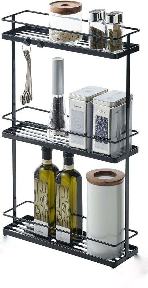 3 TIER METAL SPICE RACK