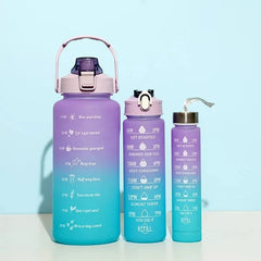 3 pcs Water Bottle Set
