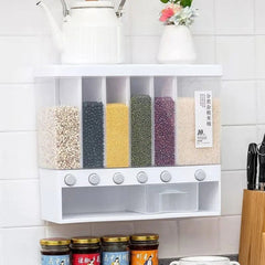 Wall Mounted Cereal and Lentils Container (10kg Capacity)