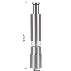 Premium Stainless Steel Manual Pepper Mill