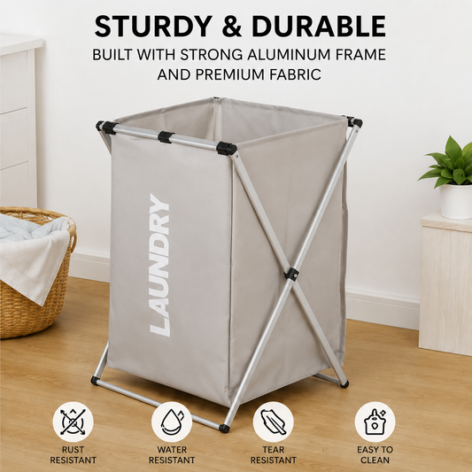 Foldable Dirty Clothes Storage Laundry Hamper