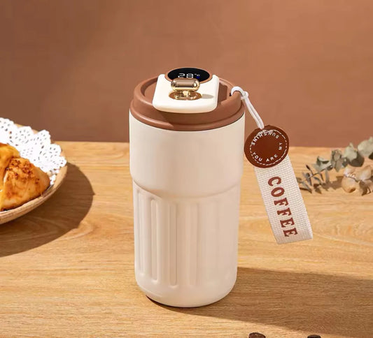 450ML Smart Travel Coffee Mug Stainless Steel