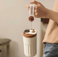 450ML Smart Travel Coffee Mug Stainless Steel