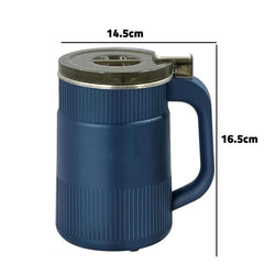 Portable Electric Coffee & Spice Grinder Machine – 500 ml Stainless Steel One-Button Grinder