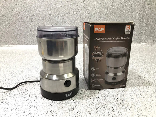 Electric Coffee & Spice Grinder — Stainless Steel Multi-Purpose Grinder