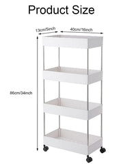 4 LAYER MULTIPURPOSE TROLLEY