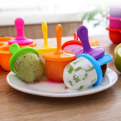Silicone 7 Grids Multicolour Ice Cream Mold