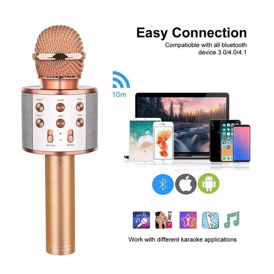 Bluetooth Microphone With Speaker