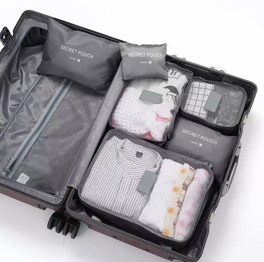6 pcs Travel Storage Bag Set