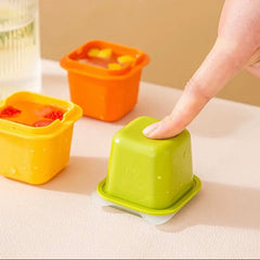 Reusable Ice Block Molds, 6 Grid IceCube Tray
