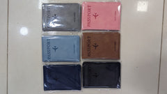 Vintage PU Leather Passport Holder and Travel Wallet