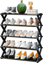 4 Layer Zigzag Shoe Rack