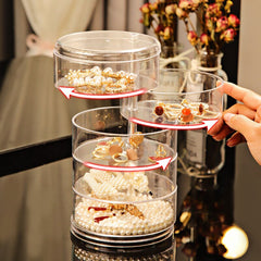 5 layer rotatable jewellery box